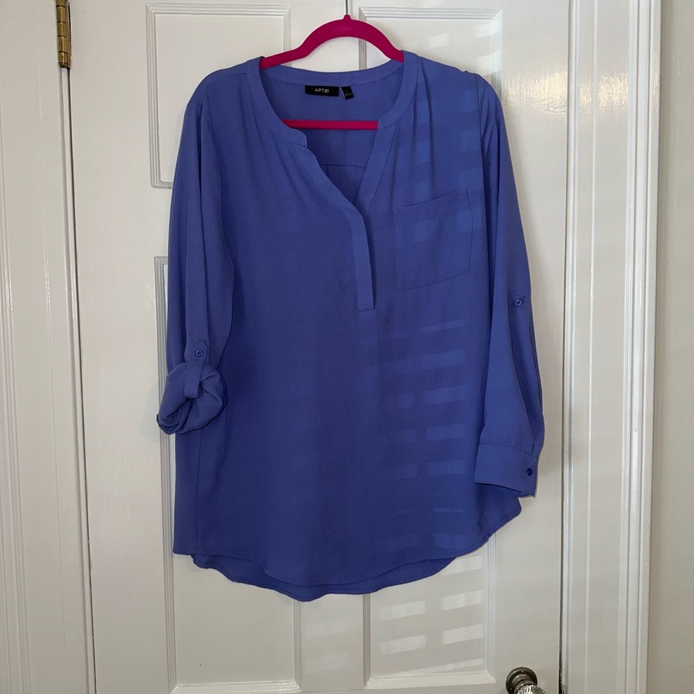 Chico's Blue Blouse